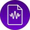 Audio Video to Text Logo